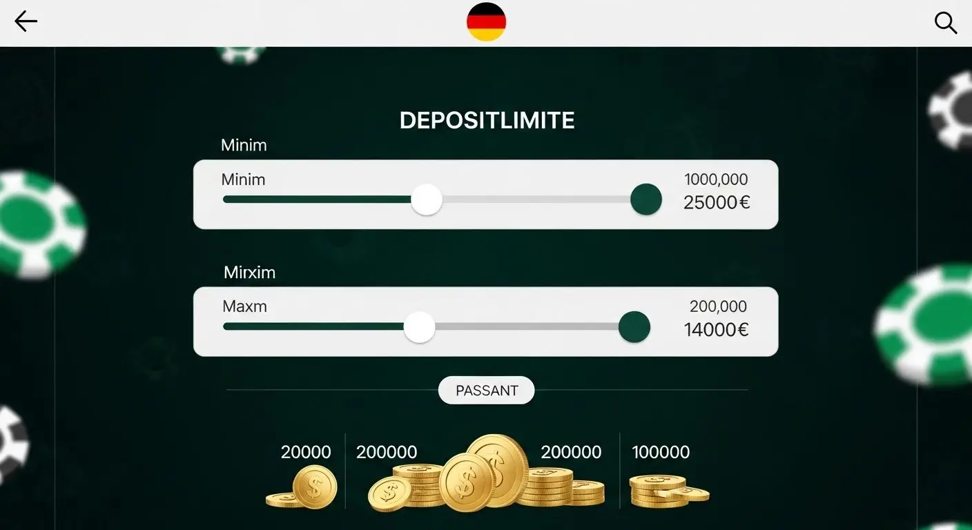 Einzahlungslimits casino deposit